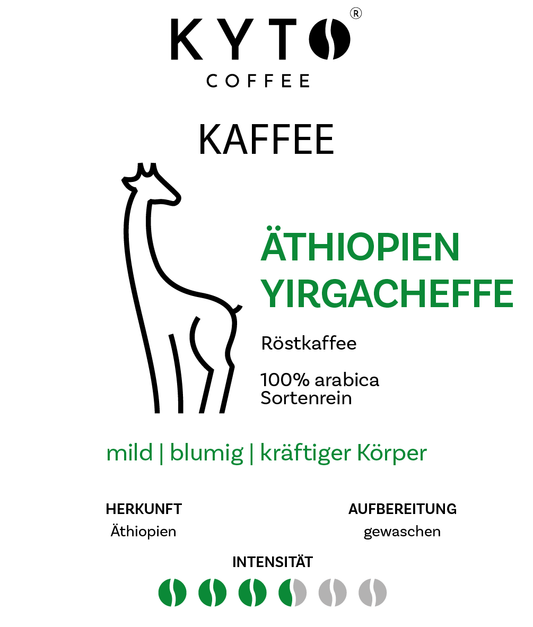 Äthiopien Yirgacheffe - Kaffee